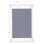 Biloban Mini Crib Sheets Fitted, 2 Pack Mini Crib Sheet Fits - Image 3