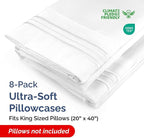 King Pillow Cases Set of 8 - Image 2