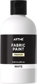 Artme White Fabric Paint, 8.45 oz Fabric Paint by ARTME