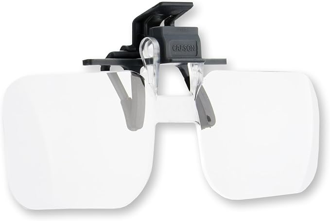 Carson Clip and Flip 1.5x Power Magnifying Lenses by Carson