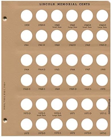 Dansco US Lincoln Cent Coin Album Two Volume Set 1909 – Date #8100 & #8104 - Image 6