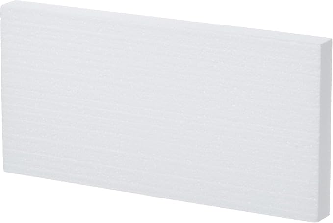 Crafare 5 Pack Craft Foam Blocks 12X6X1 inch Polystyrene Brick Rectangle - Image 3