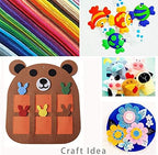 YYCRAFT Craft Soft Felt Sheets 9 Inch X 12 Inch - Image 5
