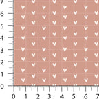 Patchwork Fabric Panel 100x155 cm, 100% Cotton Satin, 6 Coordinated Heart & Dot - Image 8