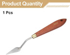 HARFINGTON Palette Knife Painting Tool 1.73" x 0.63" Stainless Steel Teardrop - Image 3