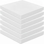 Frienda 6 Pack 3" X 19" X 19" Upholstery High Density Foam Cushion White by Frienda