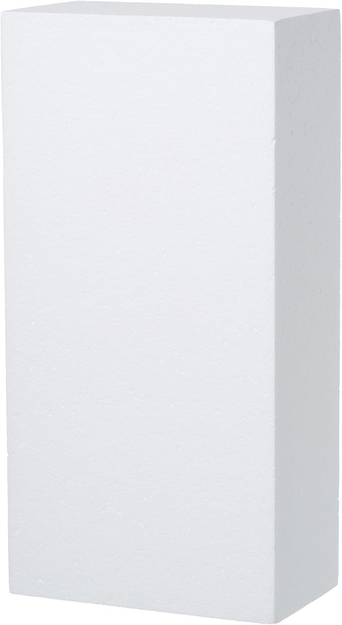 Crafare Large Craft Foam Block 14x7x4inch Foam Blocks Polystyrene Foam Brick - Image 2