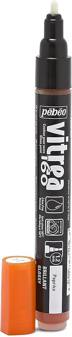 Pebeo Vitrea 160, Glossy Glass Paint Marker - Image 2