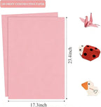 100 Sheets Large Pink Craft Paper - Image 2