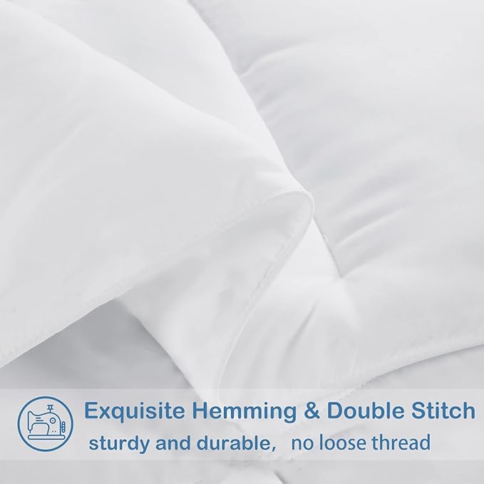 EASELAND Twin Size Down Alternative Comforter - Image 5