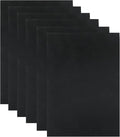 6 Pcs, 8 x 12 Inch Black Felt Sheets, 2mm Thick | Felt Fabric by Moicstiy