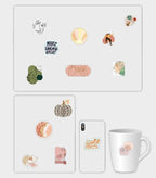 Retro Aesthetic Boho Stickers, Cute Vinyl Waterproof Stickers Water Bottles - Image 6