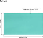 MECCANIXITY EVA Foam Sheets Green 35.4 Inch x 19.7 Inch 2mm Thick Crafts Foam - Image 2