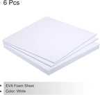 MECCANIXITY EVA Foam Sheets White 9.8 Inch x 9.8 Inch 5mm Thick Crafts Foam - Image 3