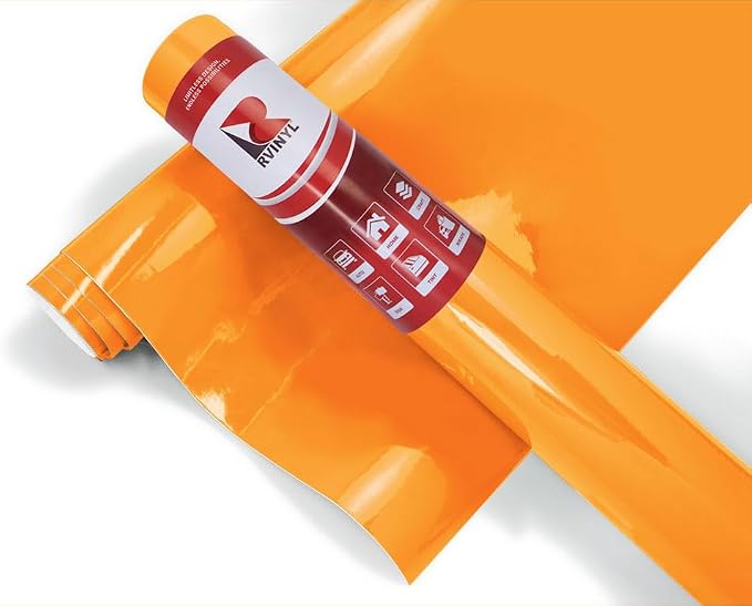 3M 7125 Apricot Gloss Permanent Adhesive Vinyl Roll by Rvinyl