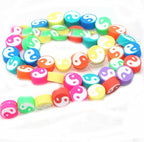 100pcs Mixed Polymer Clay Spacer Beads - Image 4