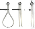 Big Horn 19053C 3 Pieces 8-Inch Spring Caliper / Divider Set by BigHorn