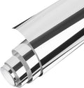 Gatichetta Silver Heat Transfer Vinyl Roll, Metallic Foil Iron On Vinyl 12" X by Gatichetta