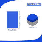 2 Pack 8'' x 12'' Translucent Blue Acrylic Sheet, 3mm Thick Acrylic Plexiglass - Image 2