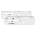 Muka 2 PCS Truck Logbook Rulers | PVC Material, Transparent, by Muka