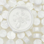 300 Pcs Wax Seal Beads, Pearl White, Quick Drying, Christmas Cards - Image 3