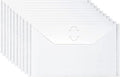 5.9 x 9.9 inch Large Stamp & Die Storage Pockets Resealable Clear Plastic Seal by Briartw