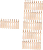 STOBOK 60 Pcs Punch Needle Handles Wooden Felting Needle Handles Replacement by STOBOK