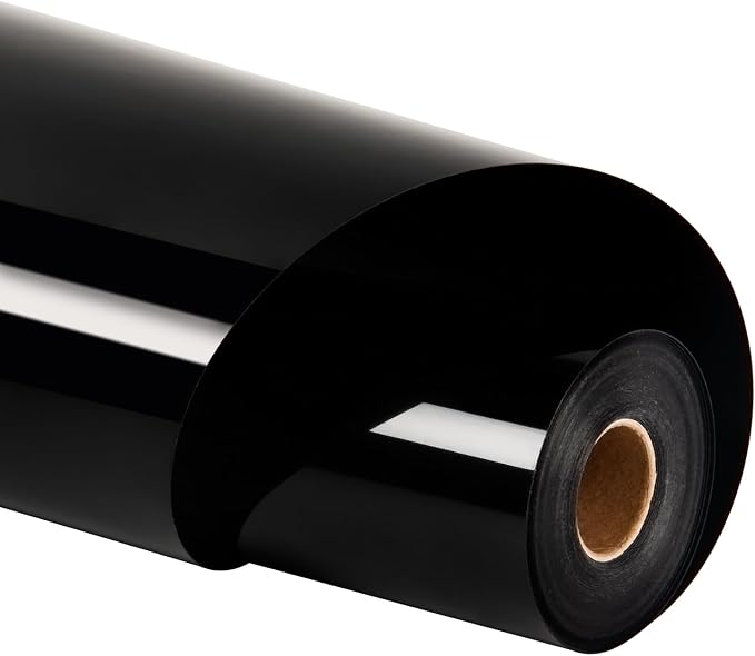 HTVRONT Black HTV Heat Transfer Vinyl Roll by HTVRONT