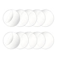 10Pcs 1/8" Round Acrylic Disc 6 Inch Diameter, Circle Acrylic Cake Disk | Clear by Senbota
