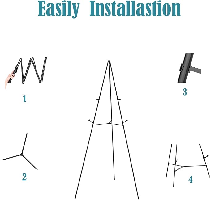 JIUYE 63" Tall Display Easel Stand - Image 5