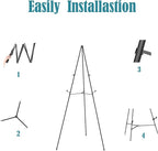 JIUYE 8 Pack Floor Easel Stand for Sign, Painting - Image 4