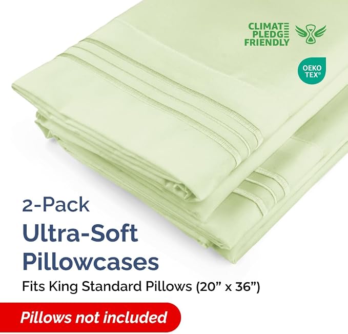 King Standard Pillow Cases Set of 2 - Image 2