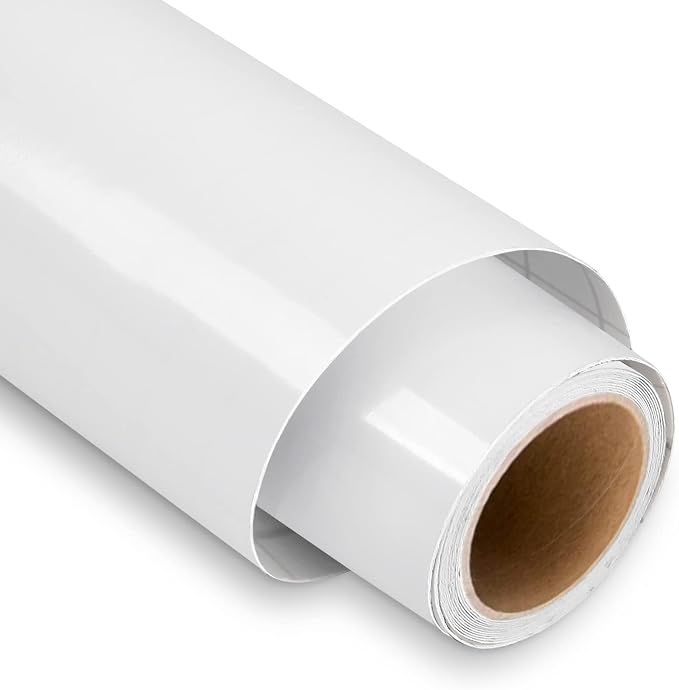 Lya Vinyl Glossy White Permanent Vinyl, Window & Home Decal by LyaVinyl