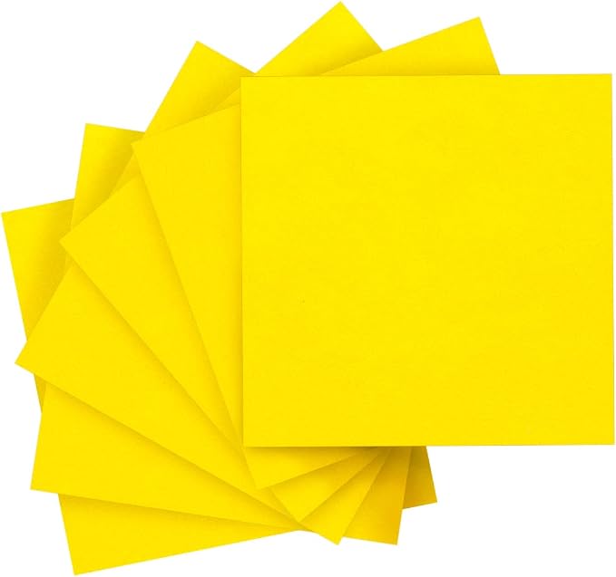 IOOLEEM Yellow Felt Sheets, Pre-Cut Felt Sheet by IOOLEEM