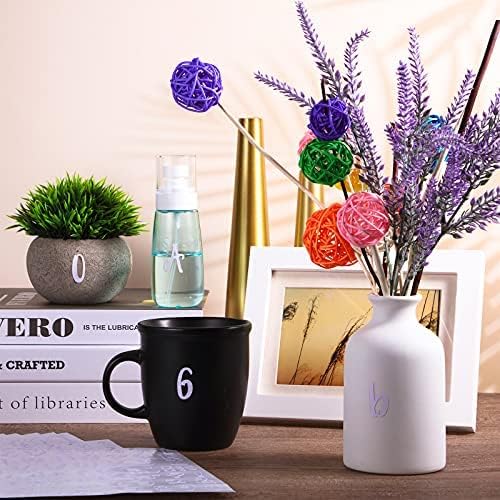 Outus 576 Pcs 8 Sheets Letters Stickers Vinyl Alphabet Number Decals Back to - Image 5