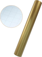 Luomorgo Gold Permanent Vinyl Roll 12" x 5FT | Glossy, Waterproof Adhesive Vinyl - Image 4