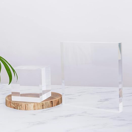 PINGEUI 2 PCS 12 x 12 x 3/8 Inch Clear Acrylic Plexiglass Sheets, Durable - Image 6