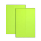 TOEPODO 2 Pack 1/8 Fluorescent Neon Cast Acrylic Sheets, Glow in Dark - Image 2