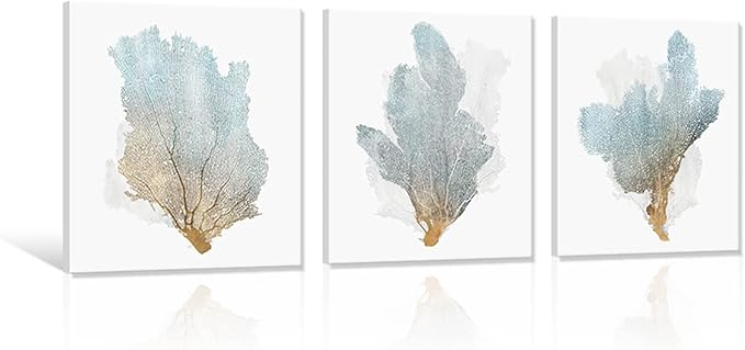 JAPO ART Delicate Coral by PI Creative Art Modern Ocean Marine Animal Artwork - Image 2