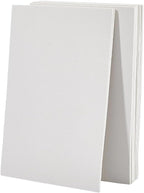 20Pcs 6x9 Inch 2MM Thick White Foam Paper Sheets Rectangle 3D High Density by CABODYALS