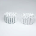 Fairy Garden Miniature Fence Accessories: Decorative White Wooden Picket Fence by Unknown