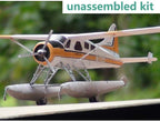 1:32 CAN DHC-2 Beaver Float Seaplane 3D Paper Model Simulation Aircraft Model - Image 4