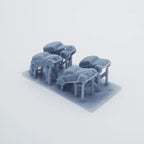 Outland Models Model Railroad Vintage Classic City Autos Cars Set 1:150 Scale N - Image 3