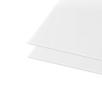 KAITELA White Cast Acrylic Sheet 12" x 16" x 1/8" Thick, Laser Cutting - Image 2