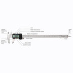 Digital Caliper 0-12" Measuring Tool - Image 5