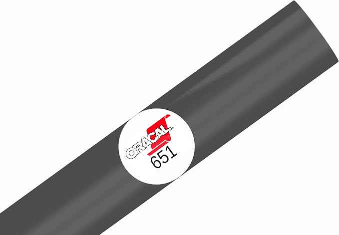 ORACAL 651 Glossy Permanent Vinyl 12 Inch x 15 Feet by Orafol