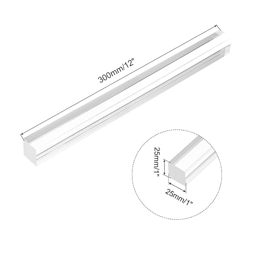 MECCANIXITY Acrylic Square Rods 1" x 12" Clear Acrylic Dowel Rods Sticks - Image 2