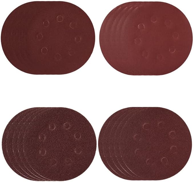SKIL 20-Piece Mixed 5 in. 60/80/120/240 Grits Round Sanding Paper Kit - Image 3