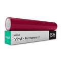 Cricut Premium Permanent Vinyl Roll, Dark Red by Unknown