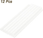 uxcell Mini Hot Glue Sticks for Glue Gun 11mm x 100mm Cream White 12pcs - Image 3